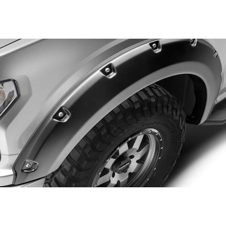Bushwacker 18-C F150 FENDER FLARES POCKET STYLE 2PC 20109-02